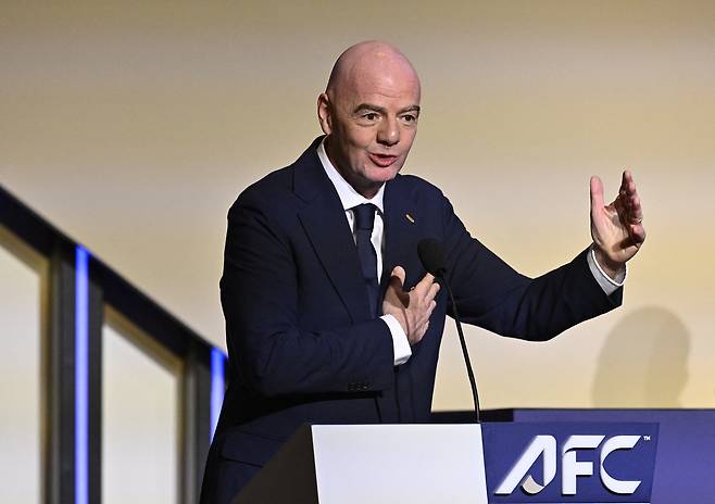 잔니 인판티노 FIFA 회장.  로이터연합뉴스