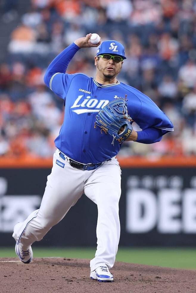 ▲ 아리엘 후라도 ⓒ삼성 라이온즈