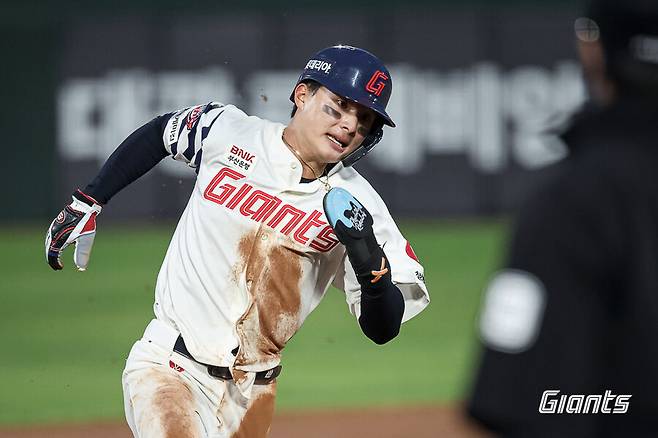 ▲ 윤동희 ⓒ롯데 자이언츠