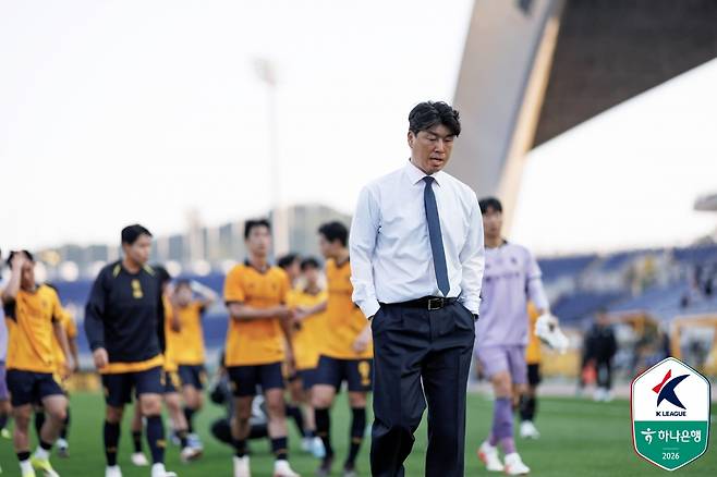 광주FC 이정규 감독. /사진=한국프로축구연맹 제공