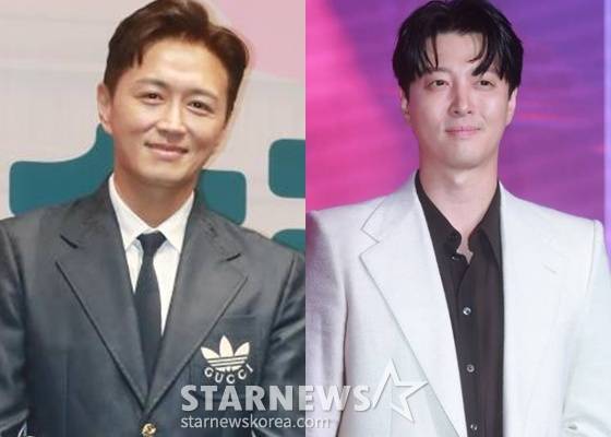 진태현, 이동건 /사진=스타뉴스