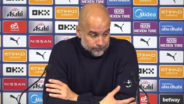 요즘 속이 타는 과르디올라.