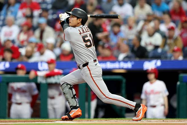 샌프란시스코 자이언츠에서 활약 중인 이정후. 사진=AFPBBNews