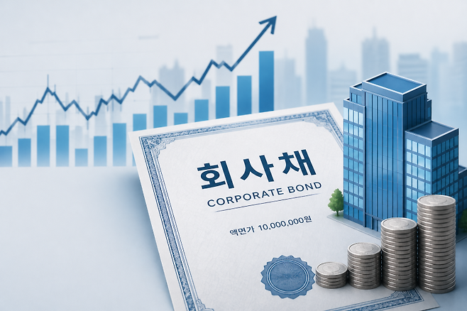 생성형 AI를 통해 제작한 '회사채' 이미지. (일러스트=Chat GPT)