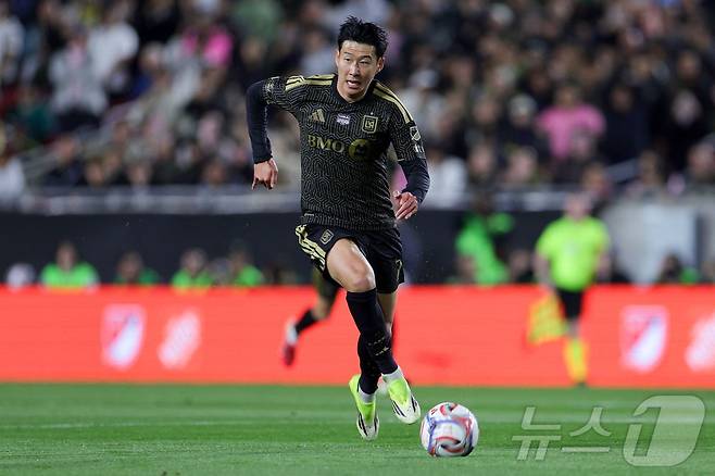 LA FC 공격수 손흥민.  ⓒ AFP=뉴스1