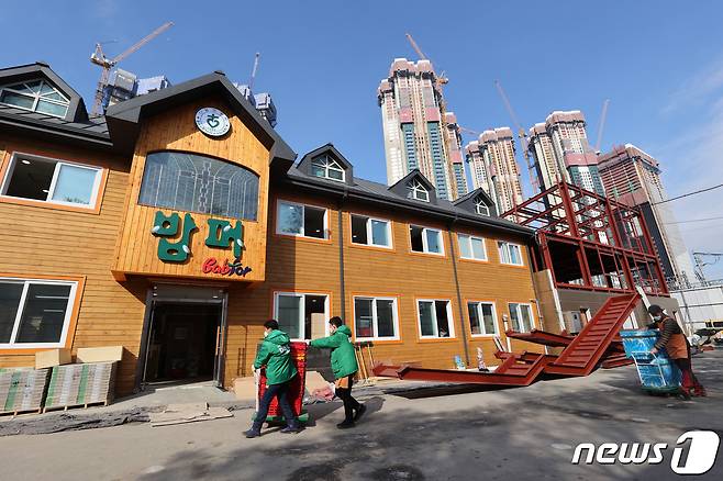 34년째 노숙인과 노인을 대상으로 무료급식사업을 벌인 밥퍼나눔운동(밥퍼). 2022.1.17 ⓒ 뉴스1 박지혜 기자