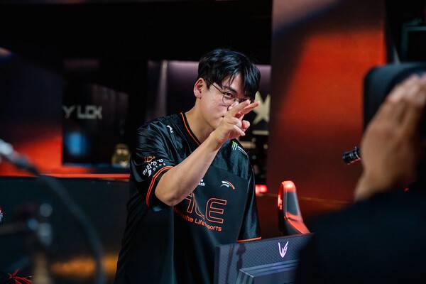 '구마유시' 이민형. ⓒLCK