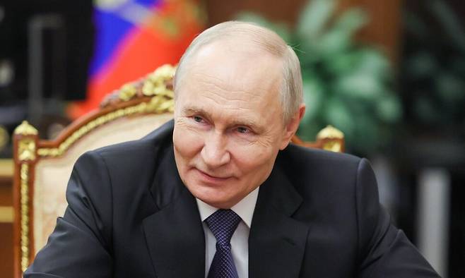 블라디미르 푸틴 러시아 대통령. 타스 연합뉴스