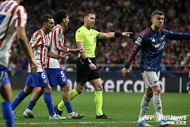 아스널은 오심으로 승리를 잃었다고 생각한다. 사진=AFPBBNews=News1