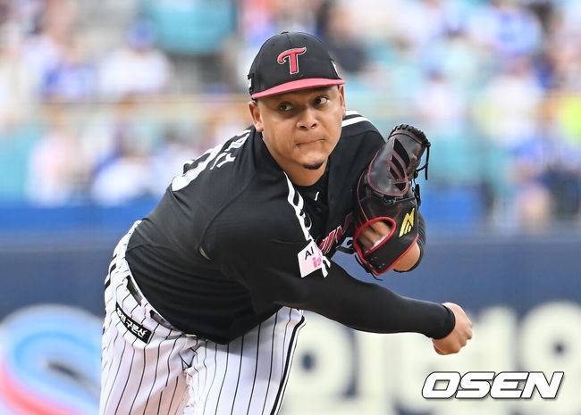 LG 트윈스 엘리에이저 에르난데스. /OSEN DB