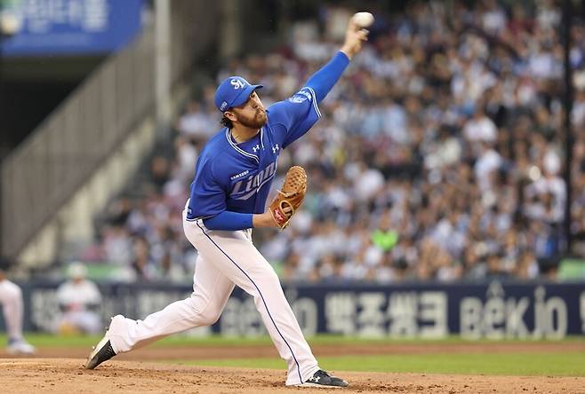 ▲ 잭 오러클린 ⓒ삼성 라이온즈