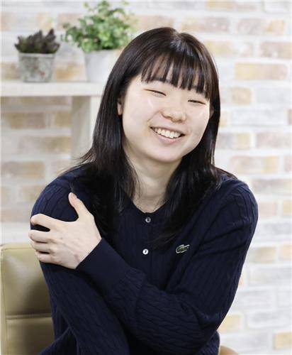 인터뷰하는 허예은 (서울=연합뉴스) 최재구 기자 = 여자프로농구 청주 KB의 가드 박지수가 29일 서울 종로구 연합뉴스 사옥에서 인터뷰하고 있다. 2026.4.29