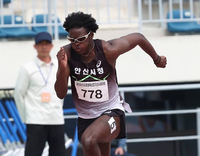 비웨사 다니엘 가사마 [대한육상연맹 제공. 재배포 및 DB 금지]