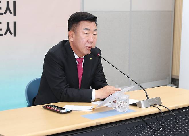 이범석 청주시장. 청주시 제공