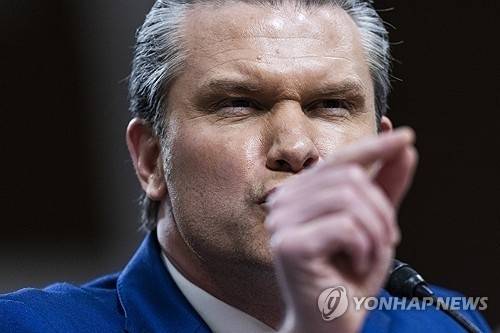 피트 헤그세스 미국 국방부 장관 [EPA 연합뉴스 자료사진]