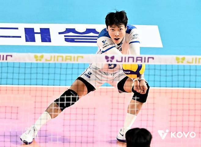 삼성화재를 떠나 대한항공으로 이적하게 된 리베로 이상욱. 사진 한국배구연맹