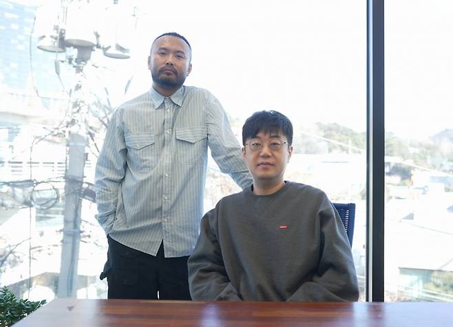 박화목 대표(왼쪽)와 서승완 대표. (사진=피스피스스튜디오)