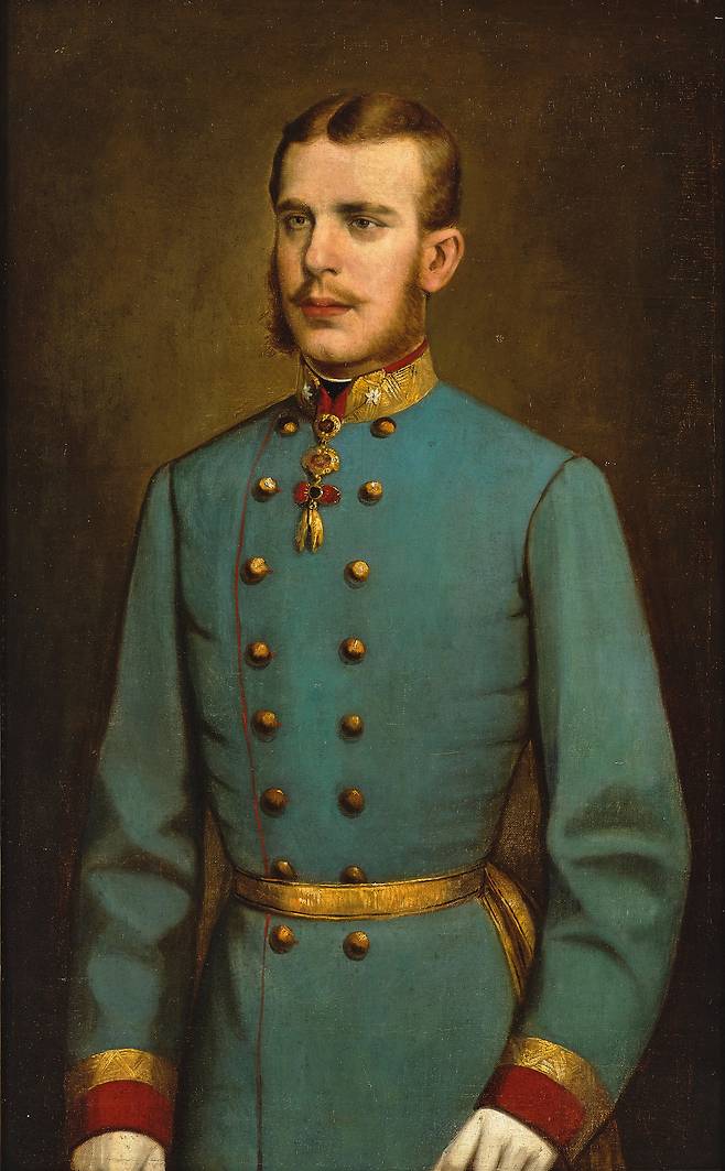 작자미상, 루돌프 황태자, 1880년경, 캔버스에 유채, 96x61cm