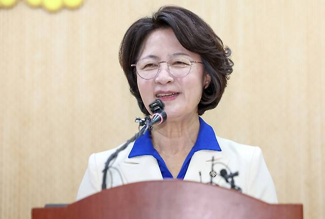 ▲ 추미애 더불어민주당 경기도지사 후보./인천일보DB