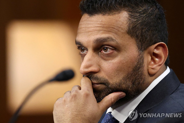 캐시 파텔 국장(로이터=연합뉴스)