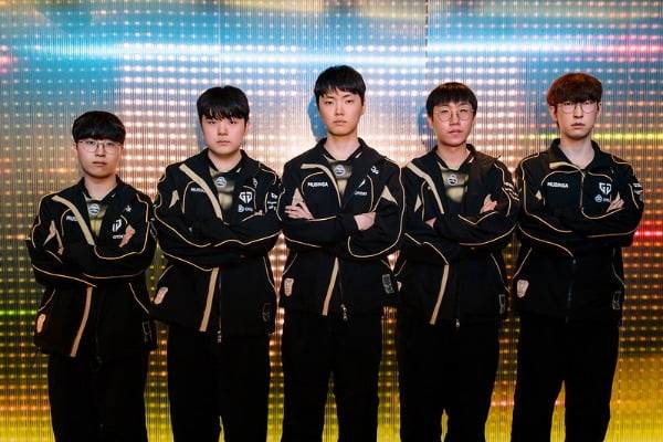 젠지e스포츠 선수단의 모습 /LCK 제공