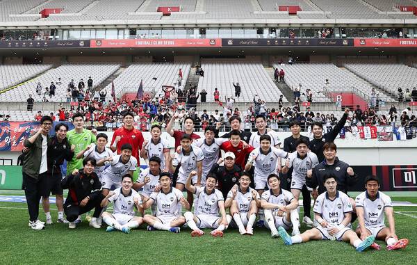'FC서울전 3연승' 김천상무, 3-2 승리로 리그 2연승.(사진제공=김천상무)