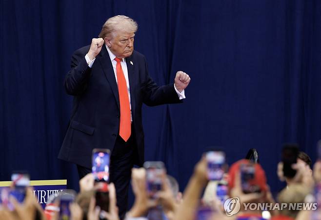 도널드 트럼프 미국 대통령 [EPA 연합뉴스 자료사진]