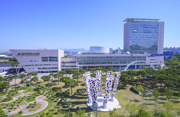 광주광역시청 전경.