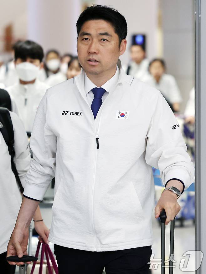 김동문 대한배드민턴협회장. 2025.5.5 ⓒ 뉴스1 황기선 기자