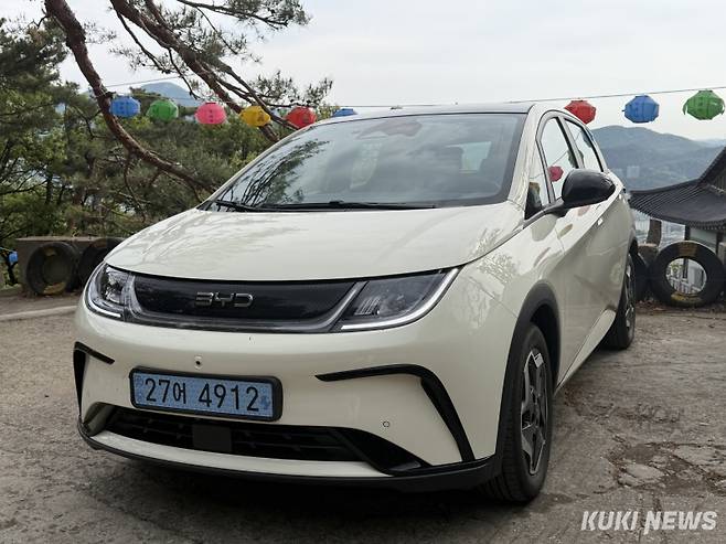 BYD 돌핀 외관. 송민재 기자&nbsp;
