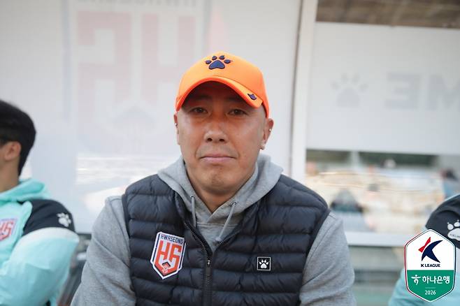 차두리 화성FC 감독. /사진=한국프로축구연맹 제공