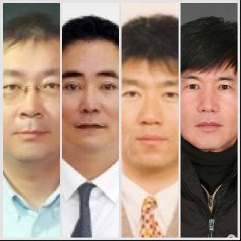 맹일혁, 정윤진, 이연수, 고천주 감독(사진=대한야구소프트볼협회)