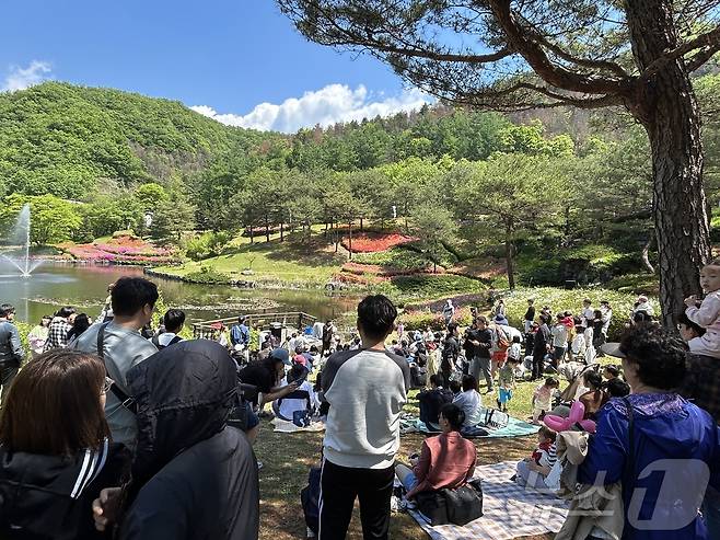 4일 강원 춘천 엘리시안 강촌 리조트에서 어린이날을 기념하는 공연·행사가 열렸다. (엘리시안 강촌 리조트 제공. 재판매 및 DB금지) 2026.5.4 ⓒ 뉴스1 이종재 기자