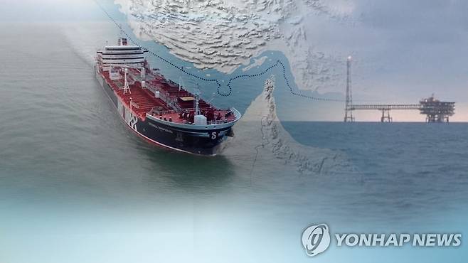 폭 39㎞ 호르무즈에 관심…"세계 석유 20% 수송" (CG) [연합뉴스TV 제공]