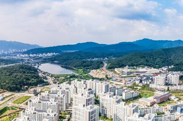 백운밸리 전경.