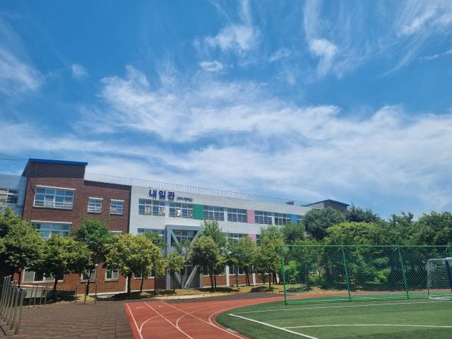 대구 제일중학교 내에 위치한 대구내일학교 전경