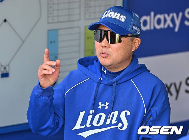 [OSEN=대구, 이석우 기자] 삼성 라이온즈 박진만 감독 023 2026.05.01 / foto0307@osen.co.kr