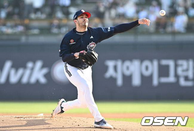 [OSEN=조은정 기자] 두산 잭로그. 2026.04.11 / cej@osen.co.kr