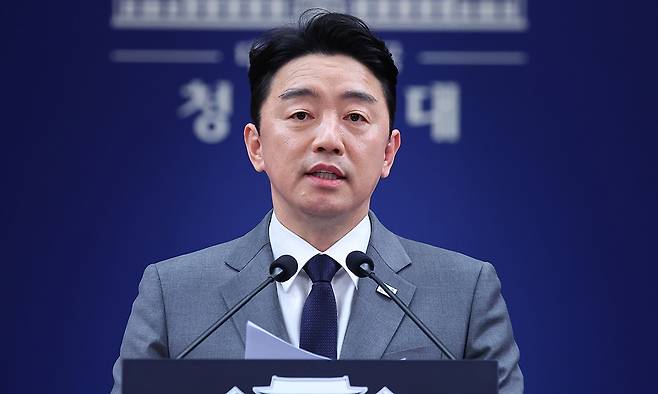 강훈식 대통령 비서실장.&nbsp;연합뉴스