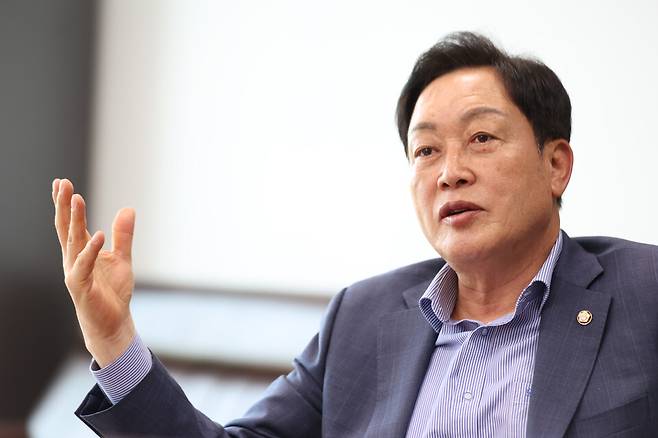 김선교 국민의힘 의원이 4월29일 국회 의원회관에서 시사저널과 인터뷰를 하고 있다. ⓒ 시사저널 박은숙