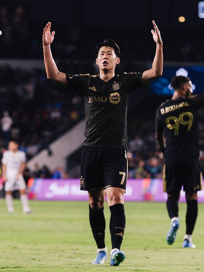 LAFC 손흥민은 7일 톨루카와 북중미 챔피언스컵 4강 2차전 원정경기를 앞두고 있다. 사진출처｜LAFC 페이스북