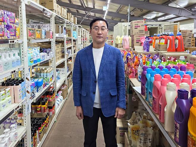 ▲&nbsp; 광명시수퍼마켓협동조합 박재철 이사장.&nbsp;/이원근 기자 lwg11@incheonilbo.com