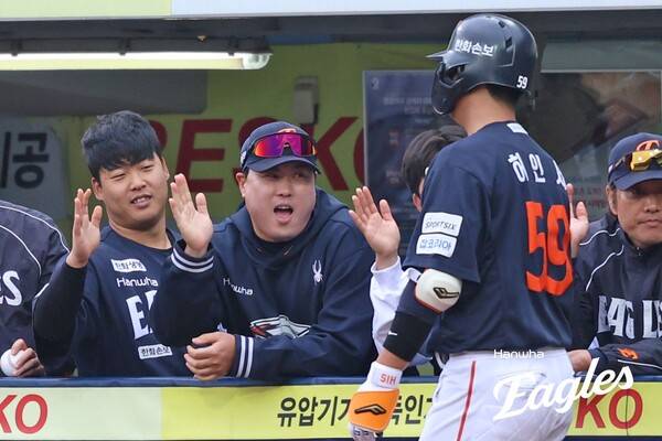 한화에 합류한 강백호(사진=한화)