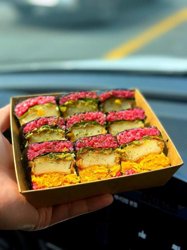 해녀김밥. 홍선혜 기자.