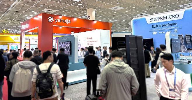 AI EXPO KOREA 2026(국제인공지능대전) 전시홀 전경 / 김경아 기자