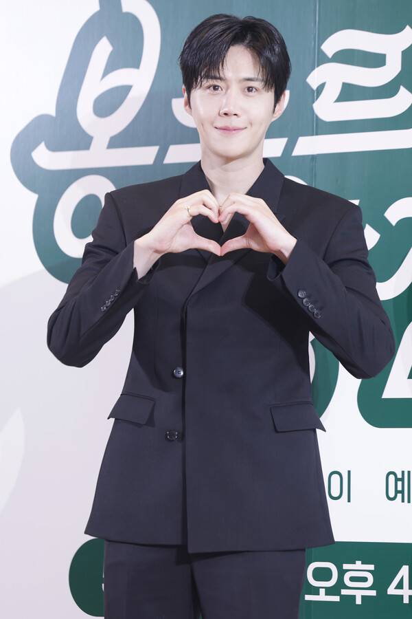 6일 오전 서울 명동 커뮤니티하우스 마실에서 열린 쿠팡플레이 '봉주르빵집' 제작발표회에 참석한 배우 김선호 ⓒ이혜영 기자 lhy@hankooki.com