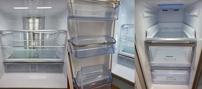 삼성전자에서 냉장고 세척 서비스를 받은 후기 사진.[삼성전자 홈페이지]