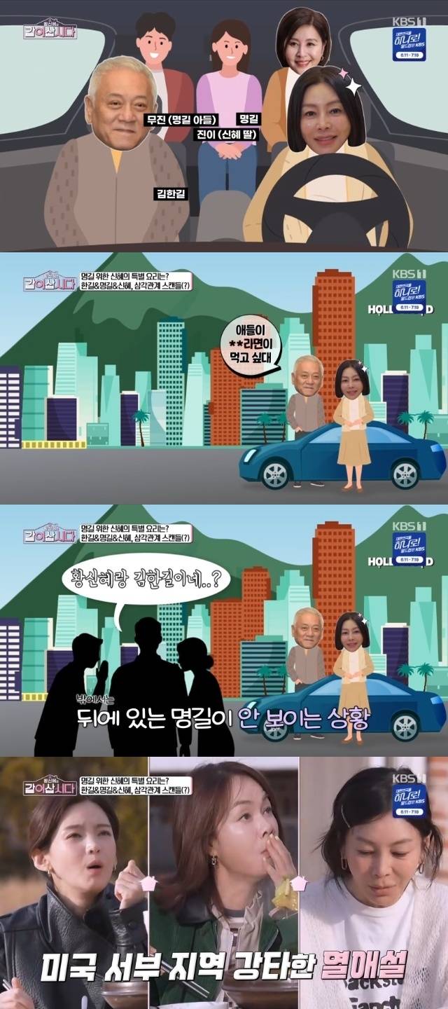 KBS 1TV ‘황신혜의 같이 삽시다’ 캡처