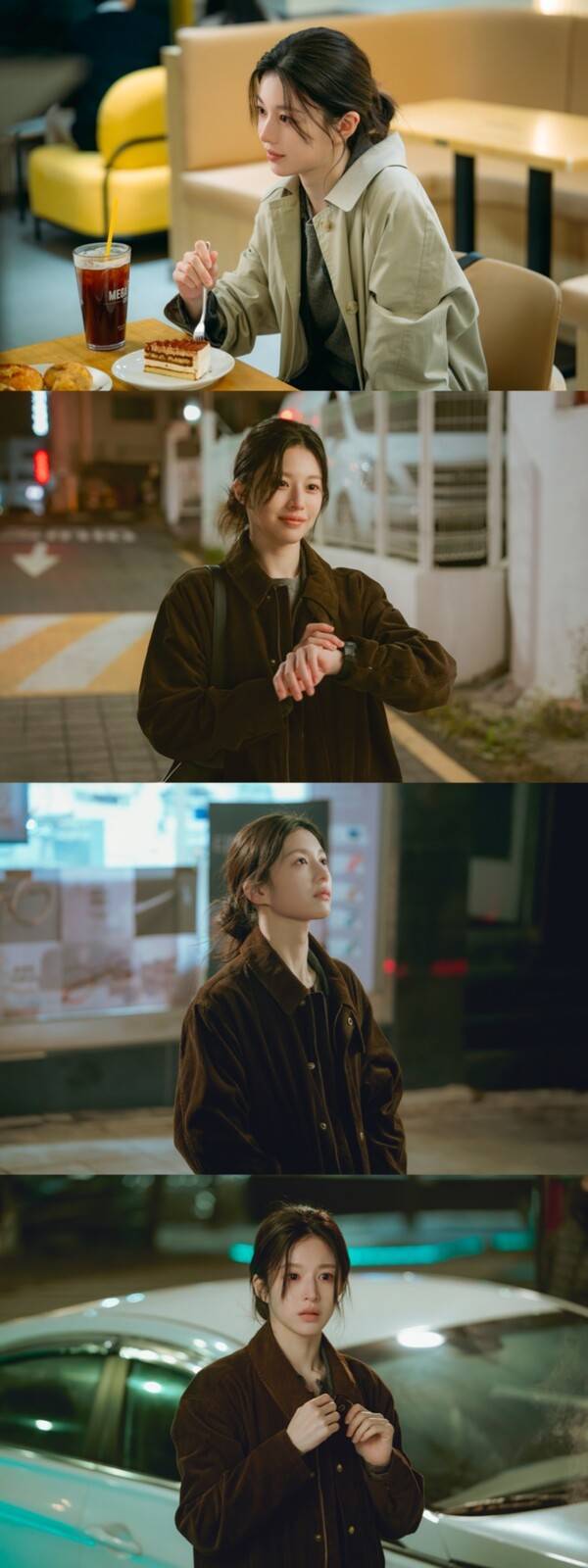 ▲ JTBC 토일드라마 '모두가 자신의 무가치함과 싸우고 있다'에서 영화사 PD 변은아 역을 맡은 고윤정. 정곡을 찌르면서도 위로와 공감을 주는 그의 대사는 '초록불 대사'로 불리며 시청자들에게 감동을 안기고 있다. 제공|스튜디오 피닉스·SLL·스튜디오 플로우