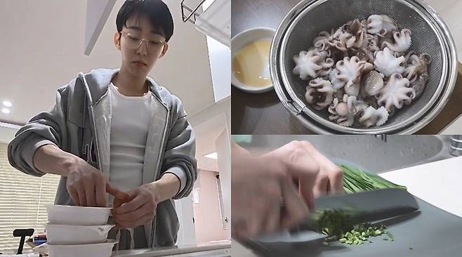 서범준이 먹메이트를 초대했다./사진제공=MBC